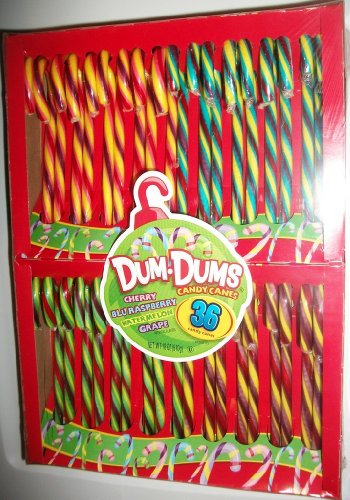 Dum Dums Candy Canes 36 Ct Box logo