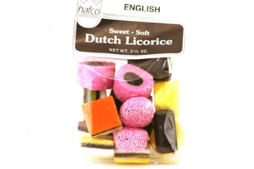 Dutch Licorice Sweet – Soft (english Style) – 3.5oz [pack of 6] logo