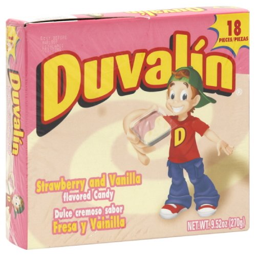 Duvalin Candy Creams Strawberry-vanilla, 18-count logo