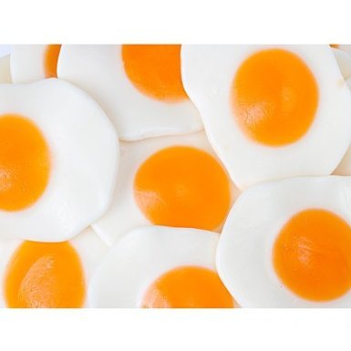 E. Fruitti Gummy Fried Eggs 240 Pieces Tub logo