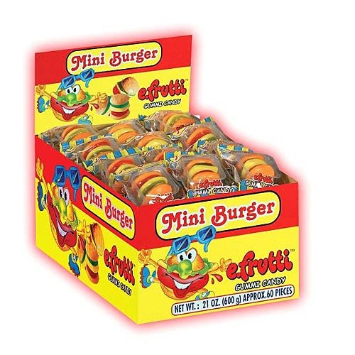 E.Frutti Mini Burger (0.31 ounce Each), 60-count Boxes (Pack of 6) logo