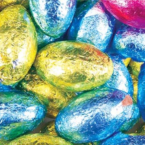 Easter Foiled Dairy Good Chocolate Eggs Candy 1lb Bag logo