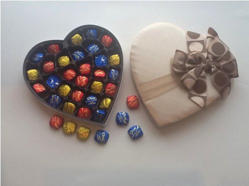 Easter, Mother’s Day, Birthday Gift For Mom Chocolate Satin Heart,with,t Dove Chocolates logo