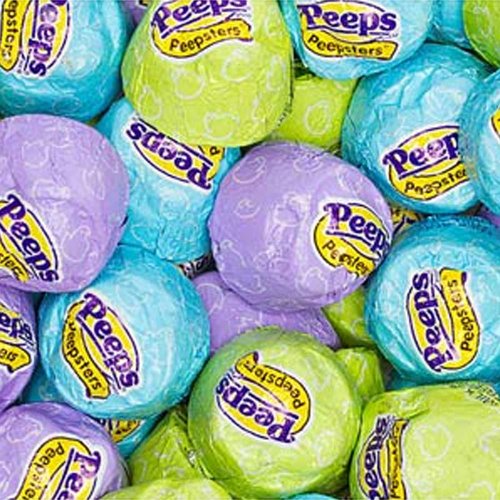 Easter Peepsters Dark Chocolate Candy 1lb Bag logo