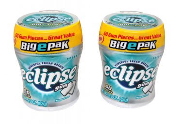 Eclipse Gum – Polar Ice, Big E Pak, 4 Count logo