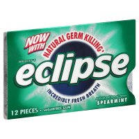 Eclipse Gum, Sugarfree, Spearmint, 12ct, (Pack of 10) logo