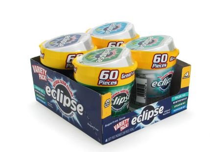 Eclipse Gum Variety Pack 4 Bottles logo