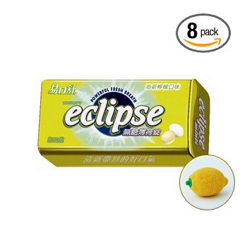 Eclipse Lemon Mints -eclipse Spearmint Sugarfree Mints Bonus Pack (8 Packs) logo