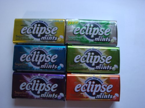 Eclipse Mints Chewing Gum Sugarfree Gum – 6 Different Taste logo