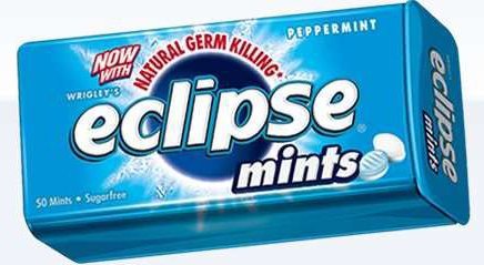 Eclipse Mints Peppermint 8 Packs logo