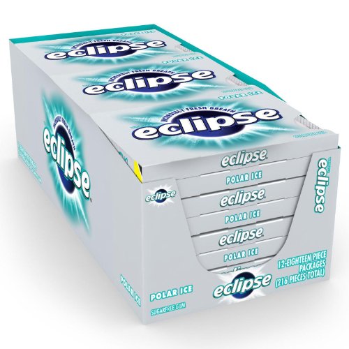 Eclipse Polar Ice Sugar Free Gum – 12 Pk. logo