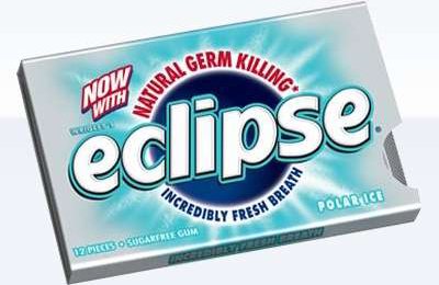 Eclipse Sugar Free Gum 12 Ea – Polar Ice logo