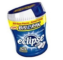 Eclipse Winterfrost Sugarfree Chewing Gum Big E Pack (Pack of 4) logo