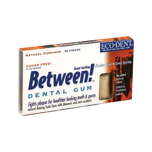 Eco-dent Between Dental Gum – Cinnamon – Case Of 12 – 12 Pack Eco-dent Between D logo