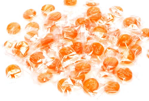 Eda’s Sugar Free Peach Hard Candy, One Pound, Individually Wrapped, Ou Parve, Uses Sorbitol, Low Sodium logo