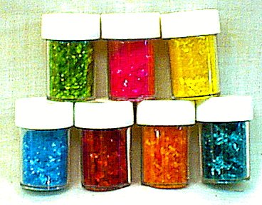 Edible Glitter, Yellow, 1/4 Oz. logo