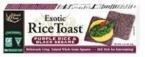 Edward & Sons, Exotic Rice Toast, Purple Rice & Black Sesame, 2.25 Oz (65 G) logo