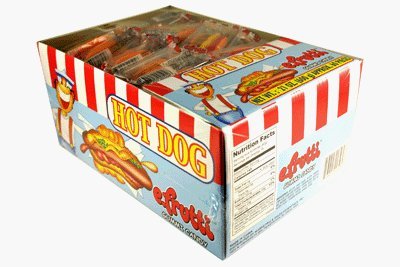 Efrutti Hot Dog Gummis 60 Pack logo