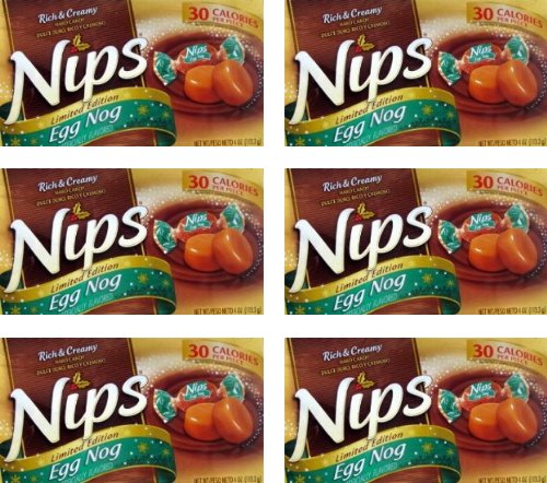 Eggnog Limited Edition Nips Egg Nog 4 Oz Box (Pack of 6) logo