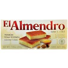 El Almendro Toasted Egg Yolk Turron (yema Tostada) 7oz (200 G) logo