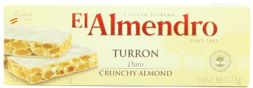 El Almendro Turron Crunchy Almond, 2.5 ounce Boxes (Pack of 16) logo