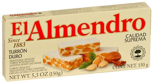 El Almendro Turron Crunchy Almond, 5.3 ounce Boxes (Pack of 3) logo