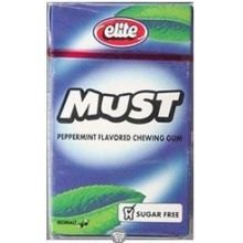 Elite Elite Must Sf Pprmnt Gum 0.9 Oz (Pack of 16) logo