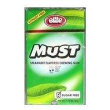 Elite Elite Must Sf Sprmnt Gum 0.9 Oz (Pack of 16) logo