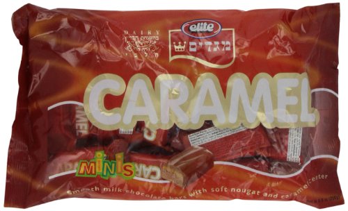 Elite Mini Caramel Bars, 8.8 ounce Bars (Pack of 4) logo