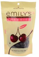 Emily’s Dark Chocolate Covered Cherries — 5 Oz logo