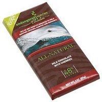 Endangered Species Chocolate Dolphin Cherry Milk Chocolate Bar, 3 Ounce — 12 Per Case. logo