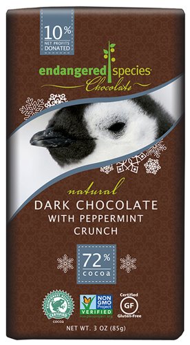 Endangered Species Penguin Bar, Holiday, 3.0 Ounce (Pack of 12) logo