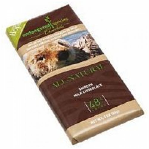 Endangered Species Smooth Milk Chocolate Bar Otter ( 12×3 Oz) logo