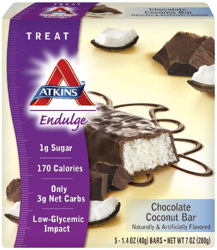 Endulge Bar Chocolate Coconut 1.4 Oz (Pack of 5) logo