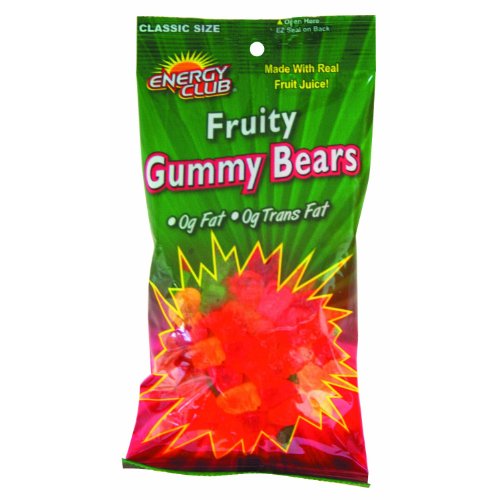 Energy Club Fruity Gummy Sharks 9 Oz. (Pack of 6) logo