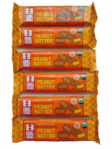 Equal Exchange 6-pack Milk Chocolate Peanut Butter Filled Candy Bar (1.58 Oz) logo