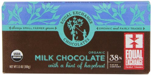 Equal Exchange Organic Milk Chocolate, 3.5 ounce (Pack of 6) logo