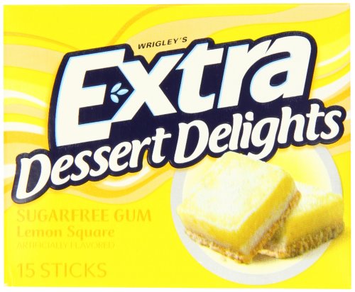 Extra Dessert Delights Gum, Extra Dessert Delights Gum Lemon Square, 4.28 Ounce logo