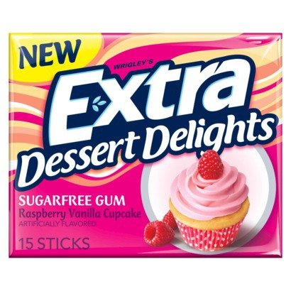 Extra Dessert Delights Raspberry Vanilla Cupcake 10 Count logo