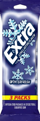 Extra Gum, Winterfresh, 4.28 Ounce logo