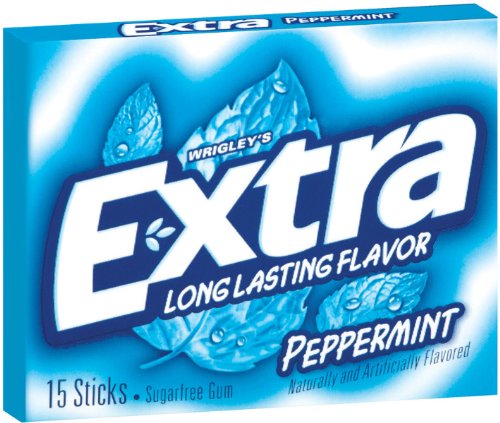 Extra Peppermint Gum Slim Pk 15 Pc (10 Pieces) logo