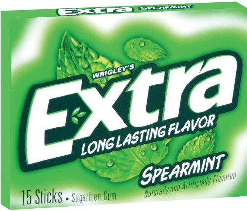 Extra Spearmint Gum Slim Pk 15 Pc (10 Pieces) logo
