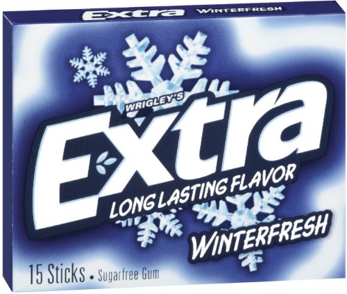 Extra Winterfresh Gum Slim Pk 15 Pc (10 Pieces) logo