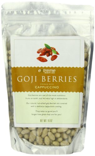 Extreme Health Usa Goji Berries Covered With Cappuccino, 16-ounce logo
