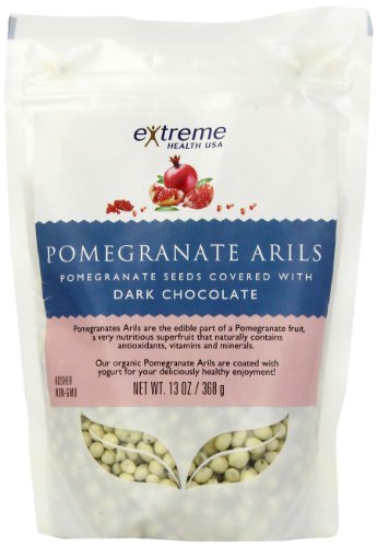 Extreme Health Usa Pomegranate Arils Covered With Yogurt, 13-ounce logo