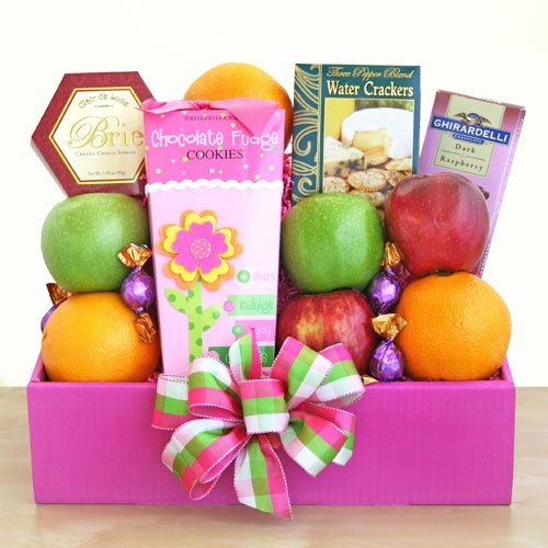 Fabulous Gourmet Gift Box For Mom W/ghirardelli Chocolate logo