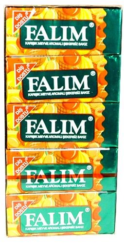 Falim Gum With Fruit Flavor (25 Individual Pieces Or 5-pack) logo