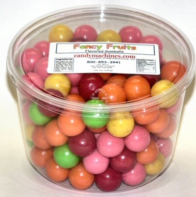 Fancy Fruits – Tub Of Gumballs – 4283-t logo