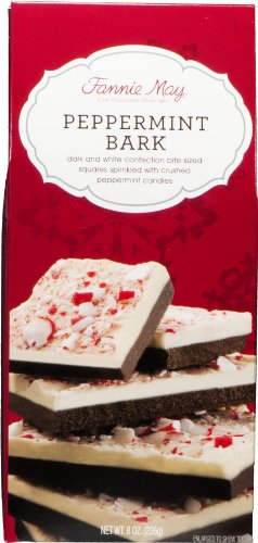 Fannie May Peppermint Bark logo