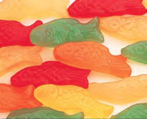 Farley & Sathers Gummy Fish 1lb Bag logo